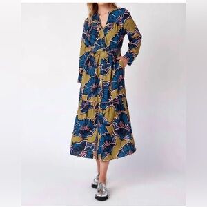 Crosby by Mollie Burch Floral Long Sleeve Dress